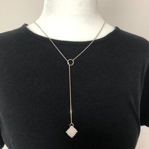 Sliver tone necklace